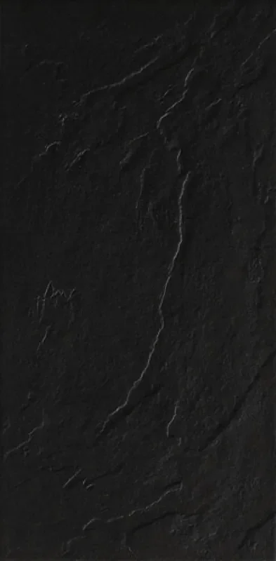 Musterfliesenstück für Marazzi Stonehenge Black Schiefer Bodenfliese 30×60 R10/B Art.-Nr. M63T