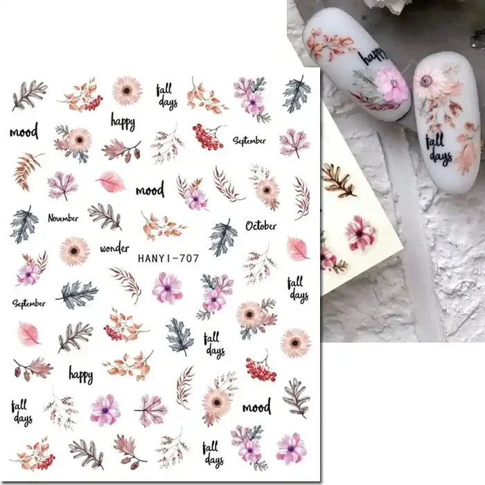 Nail Sticker Blume 40