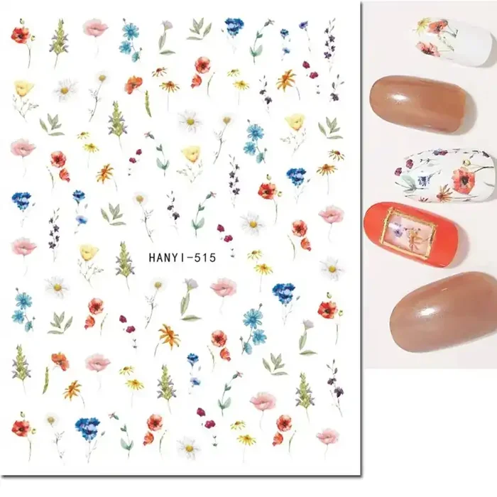 Nail Sticker Blume 43