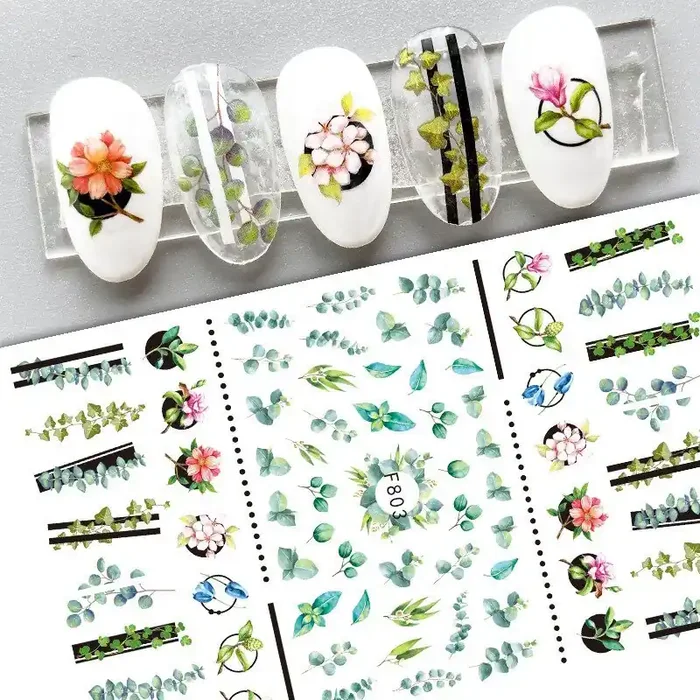 Nail Sticker Blumen 11