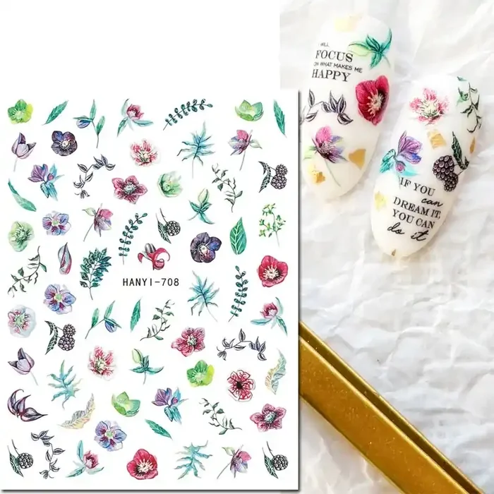 Nail Sticker Frühling 17