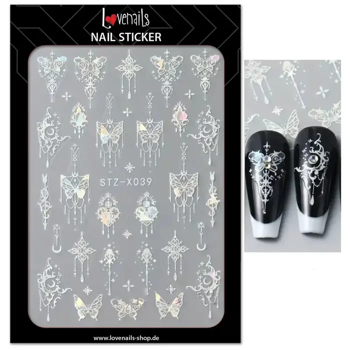 Nail Sticker Holo Mandala 2