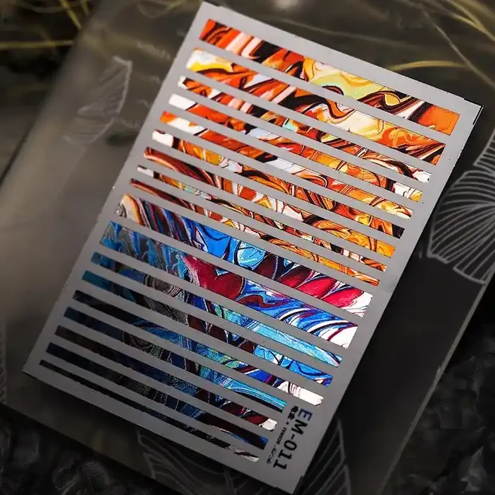 Nail Sticker Metallic EM-11 Marble