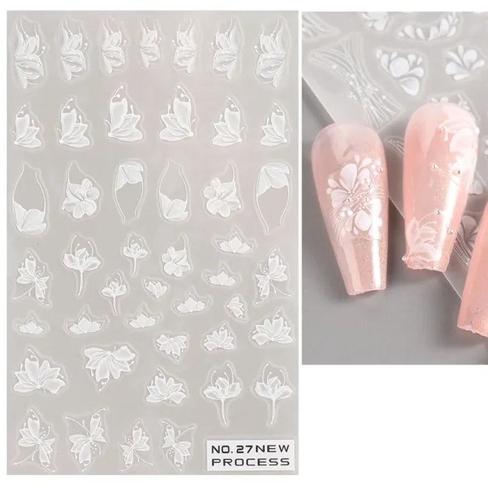 Nail Sticker No-27 Blumen