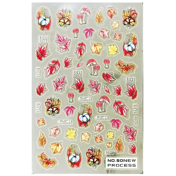 Nail Sticker No-50 Herbst