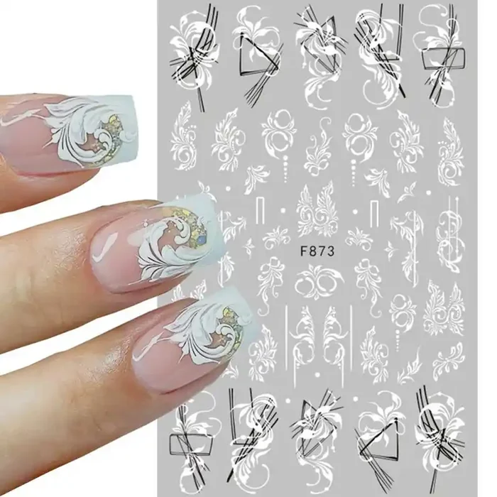 Nail Sticker Schnörkel 1