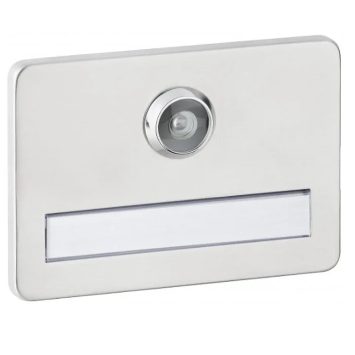 Namensschild-Platte mit Türspion