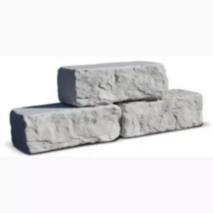 Naturstein Blocks Walls Marmo Bianco Anticato BL2588BA