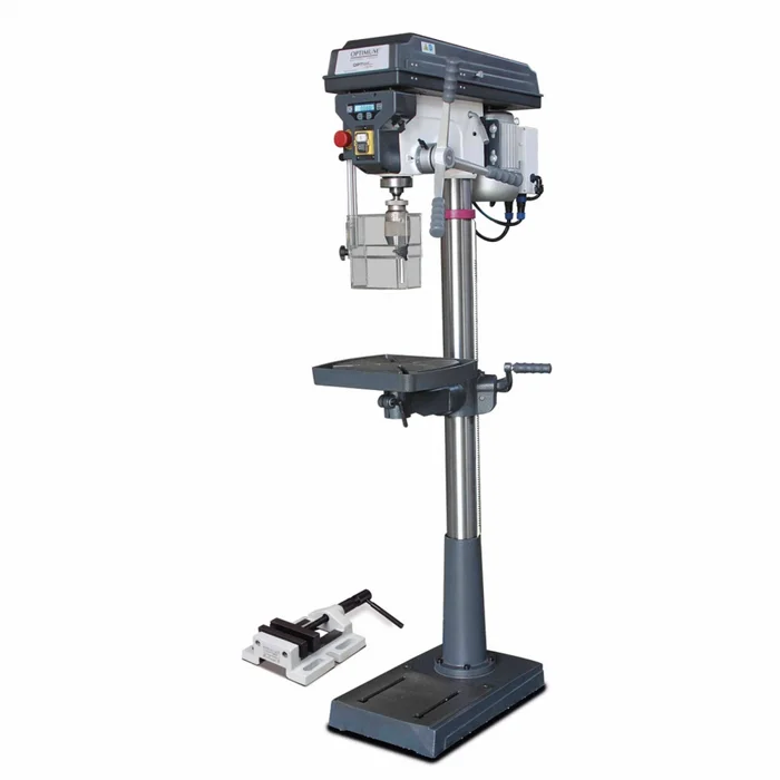 Optimum Aktionsset Tischbohrmaschine D 26 Pro inkl. Maschinenschraubstock