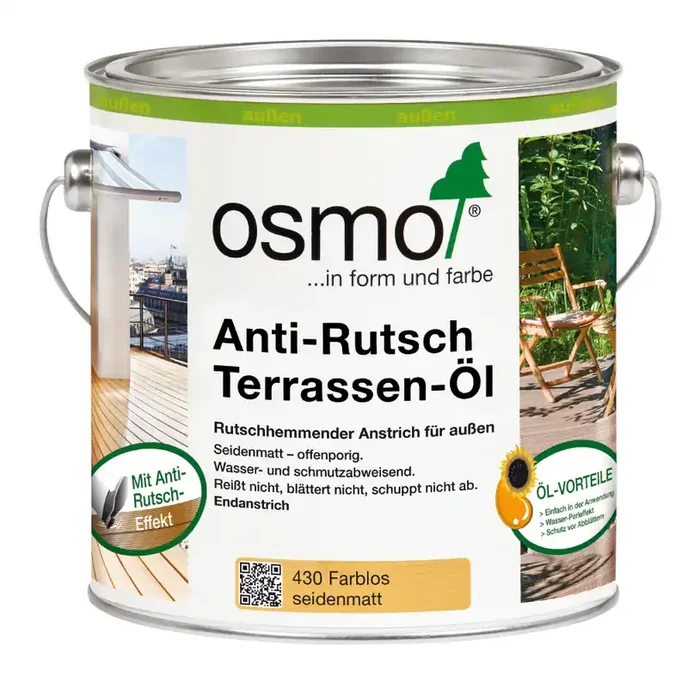 Osmo Anti-Rutsch Terrassen-Öl 430 Farblos 0,75l