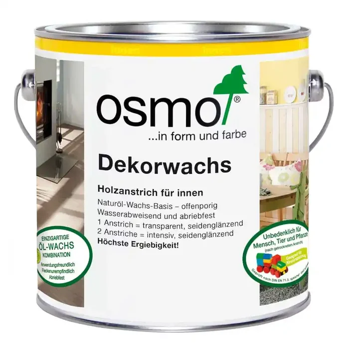 Osmo Dekorwachs Transparent 0,75l 3123 Goldahorn