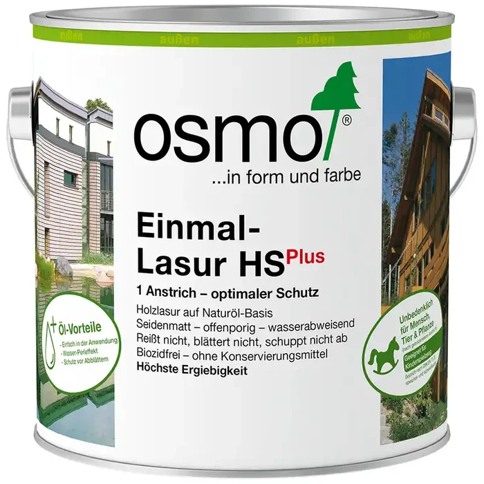Osmo Einmal-Lasur HS Plus 2,5l 9241 Eiche