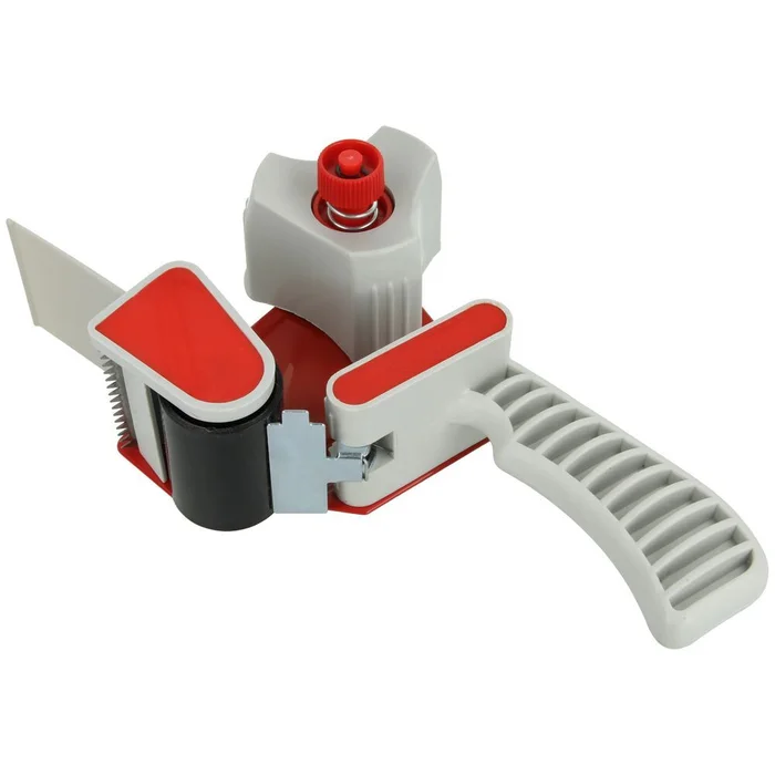 Packband Abroller Handabroller Klebebandabroller einer verstellbare Rollenbremse