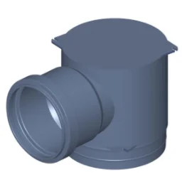 Poloplast Deckendose 1×75, DN100