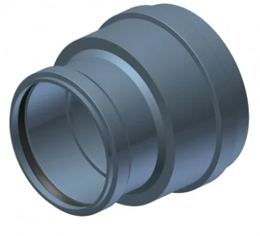 Poloplast Übergang auf Lüftungsverteiler DN200/160