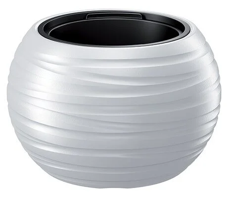 PROSPERPLAST Blumentopf MAZE Ø 39,6 x 26 cm (weiß)