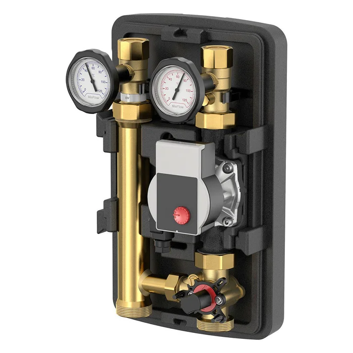 Pumpengruppe MK1″ gemischt ohne Pumpe VL rechts, inkl. Motor