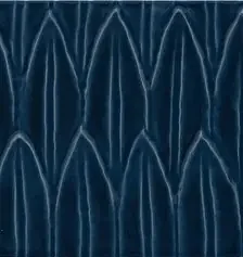 Ragno Sol Struttura Foglia 3D Blu 15x15cm