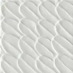 Ragno Sol Struttura Piuma 3D Bianco 15x15cm