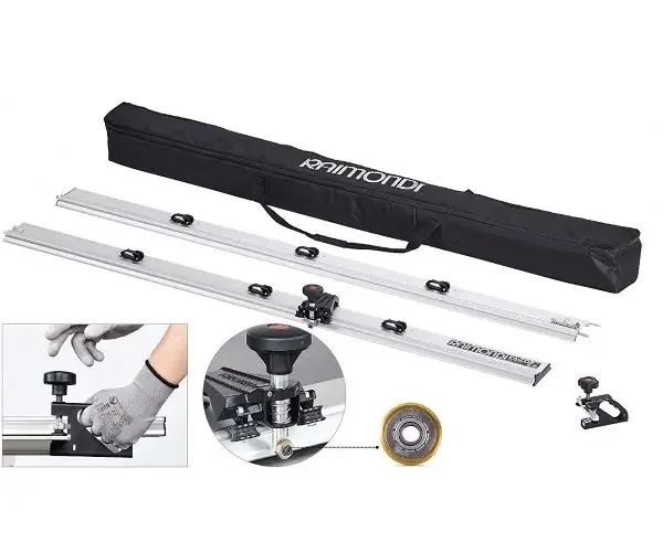 Raimondi Raizor MKII PLUS Schienen-Schneidsystem für Großformatfliesen bis 332 cm (433CP00APR)