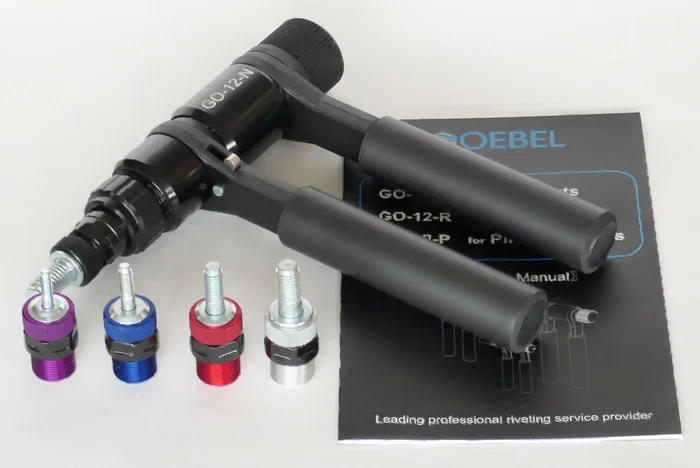 Ratsche für Nietmuttern M5 – M12 leichtgängig – mit Getriebe GO-12N Angebot Brandneu