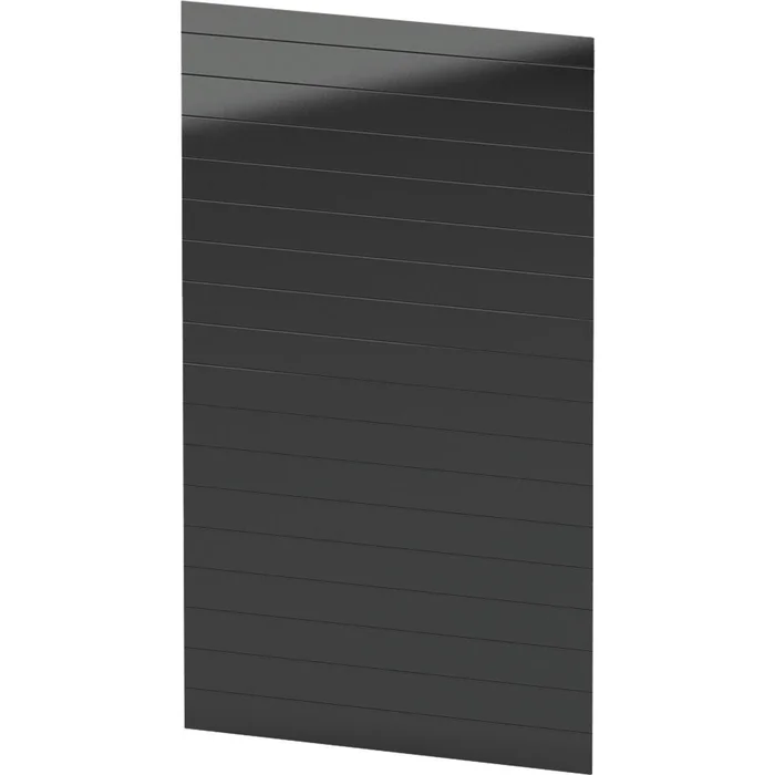 REHAU Rauvolet Rollladen Kassettenmodul Crystal Line Korpusbreite 600mm schwarz hochglanz