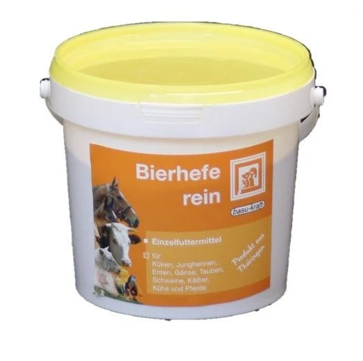 Reine Bierhefe – Naturprodukt – Aminosäuren B-Vitaminen Spurenelementen Gefieder Haut