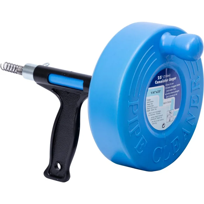 Reinigungsspule Gelia auf Trommel mit Kurbel