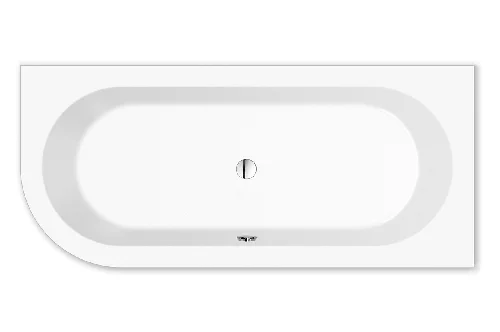 Repabad Livorno oval 180x80x44 cm links, 200l