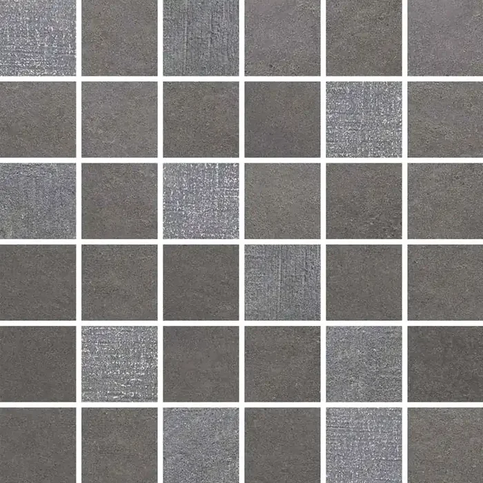 Rondine Loft Dark Mosaico Matt Mosaikfliese 30×30 R10 Art.-Nr. J89334