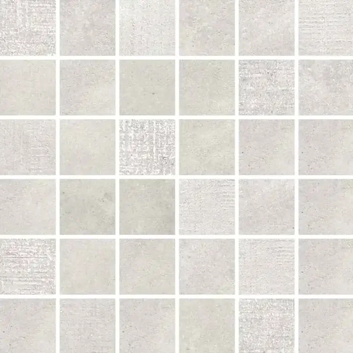 Rondine Loft White Mosaico Matt Mosaikfliese 30×30 R10 Art.-Nr. J89338