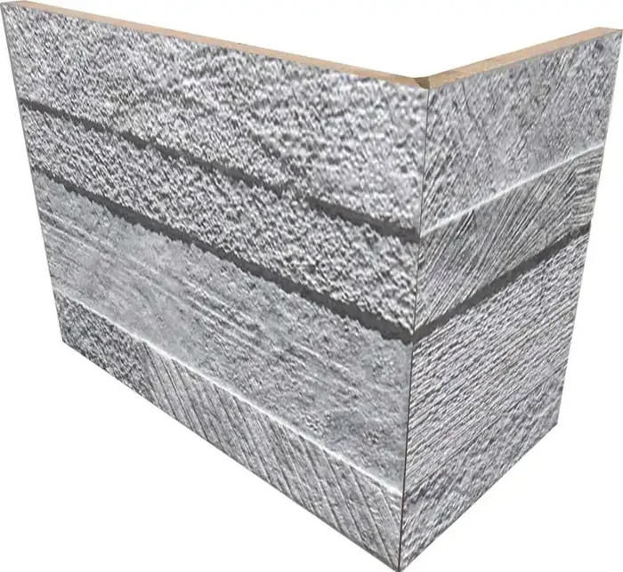 Rondine Quarzite 3d Quarzite Grigio Ang Est Inc 3d Matt Wandfliese 20x10x15 Art.-Nr. J91233