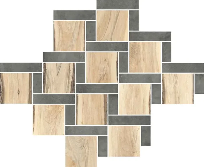 Rondine Sherwood Maple Square Matt Dekorfliese 28×31 R10 Art.-Nr. J91124