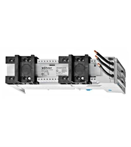 Sammelschienenadapter EMC 25A, 2 Tragschienen