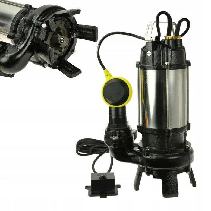 Schmutzwasserpumpe tauchpumpe fäkalienpumpe 1100 W Geko – Premium – NEU