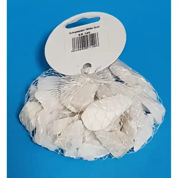 Schnee-Quarz Quarz-Steinchen