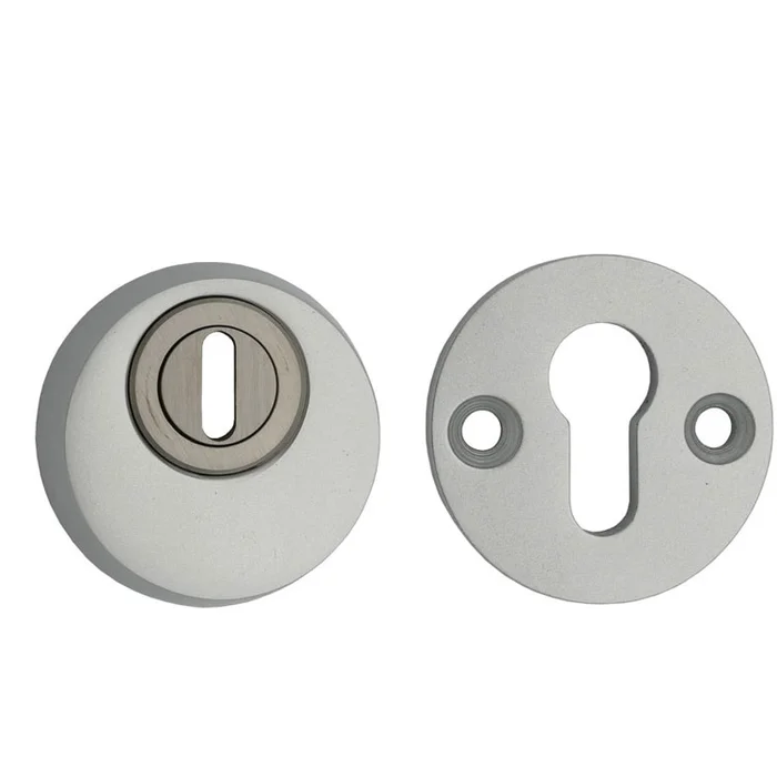 Schutzrosette mit Kernziehschutz für Holztüre