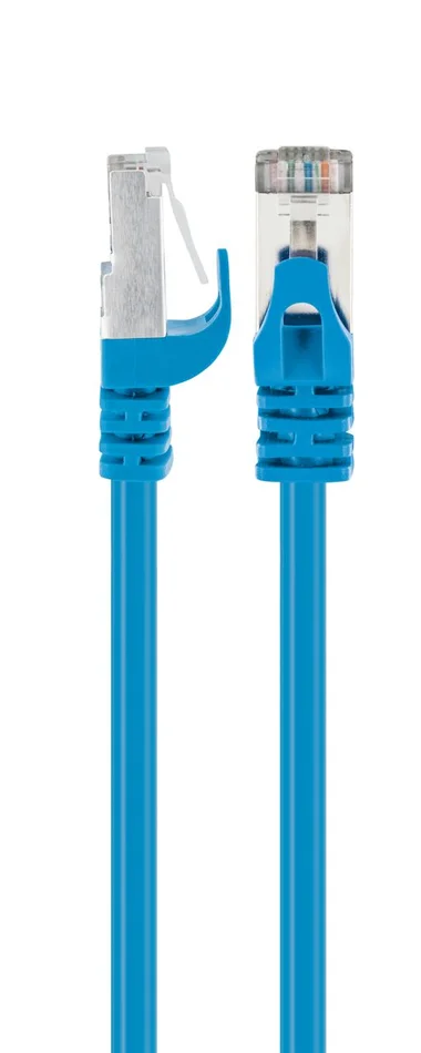 SCHWAIGER CAT 6 Netzwerkkabel (SF/UTP), 0,5 m, Blau