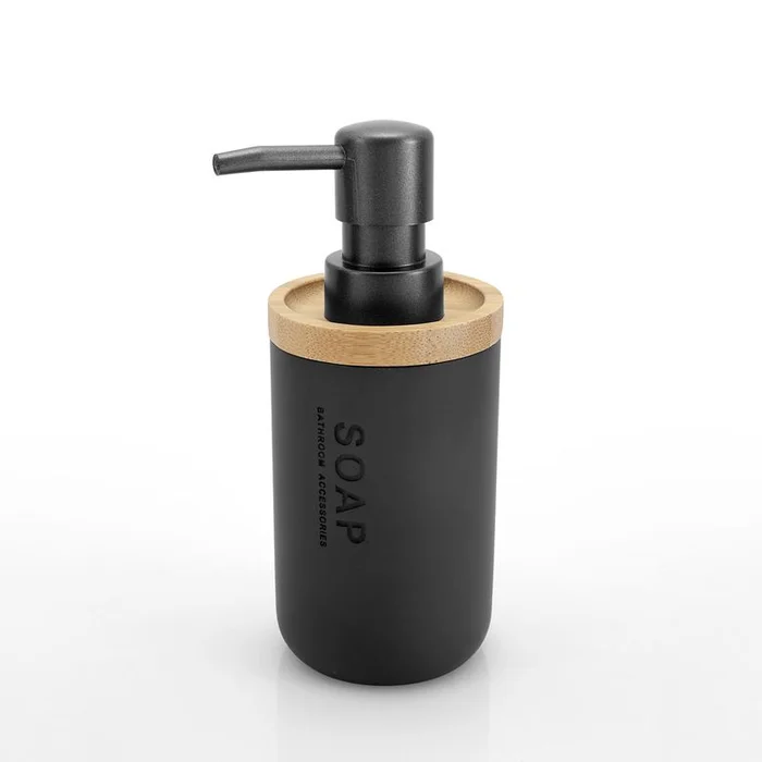 Seifenpumpe Schwarz Duschy Nature