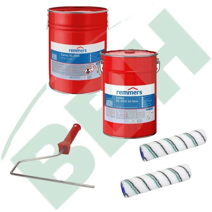 SET für Garagenbeschichtung Bodenbeschichtung ca. 40-50 m² Remmers BS 2000 / BS 3000