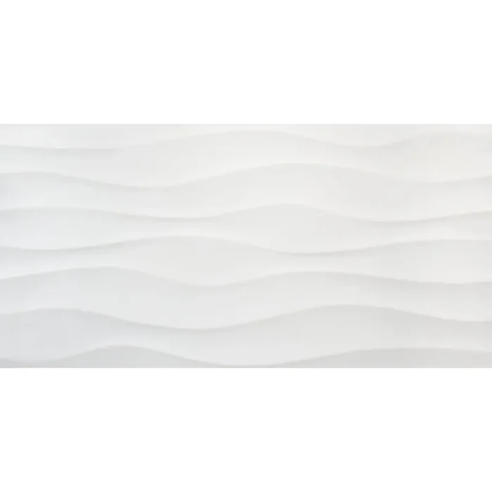 Sevilla Snow Keve Wandfliese glasiert, glänzend rektifiziert 30x60x1