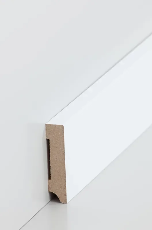 Sockelleiste Oberkante rechteckig 13 x 58 mm