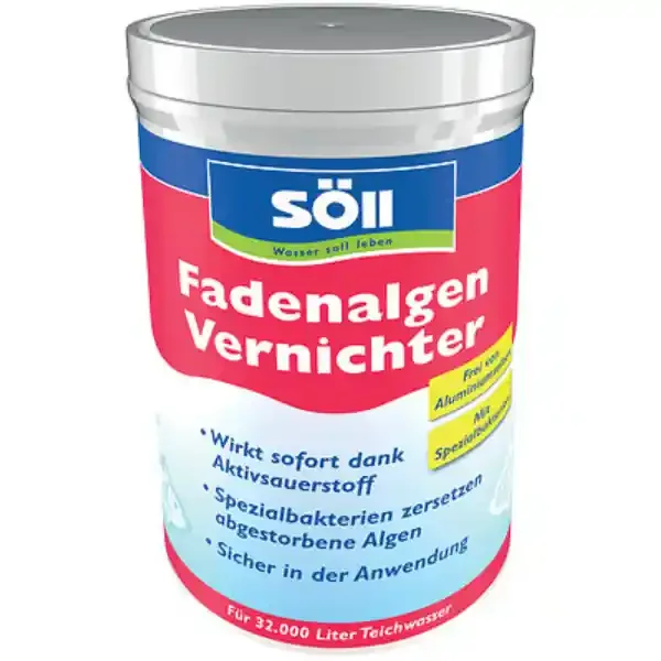 Söll Fadenalgen Vernichter 1000g für Gartenteich