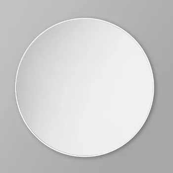 Spiegel Gamma rund 120 cm weiß Alterna