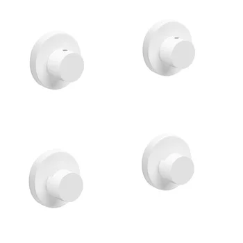 Spiegelhalter Knox Glue Polierter weißer rostfreier Stahl Alterna