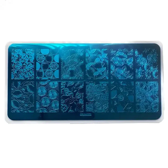 Stamping Schablone SPV-170 Zitronen