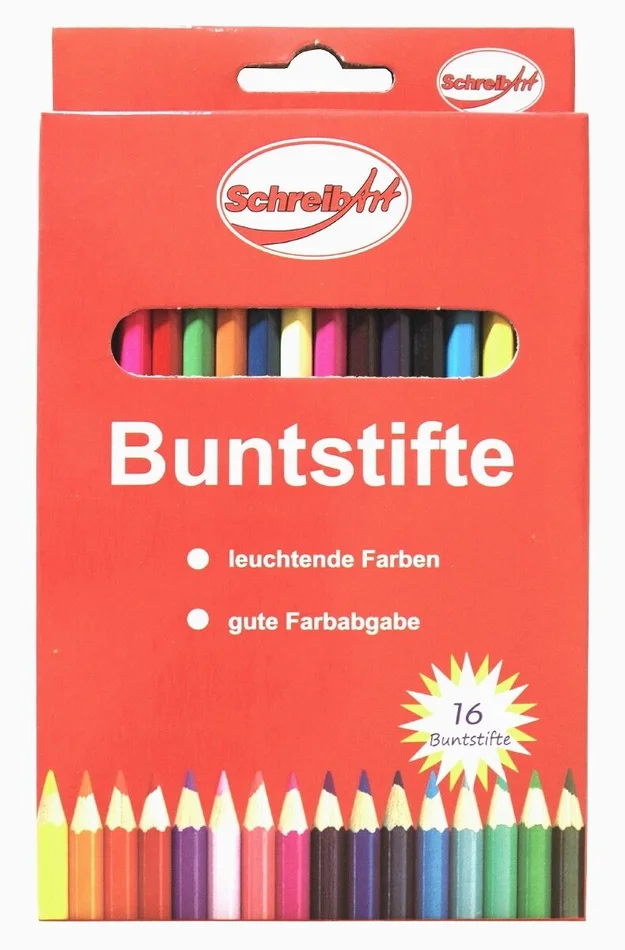 Stifte, 16 Farben (bunt)
