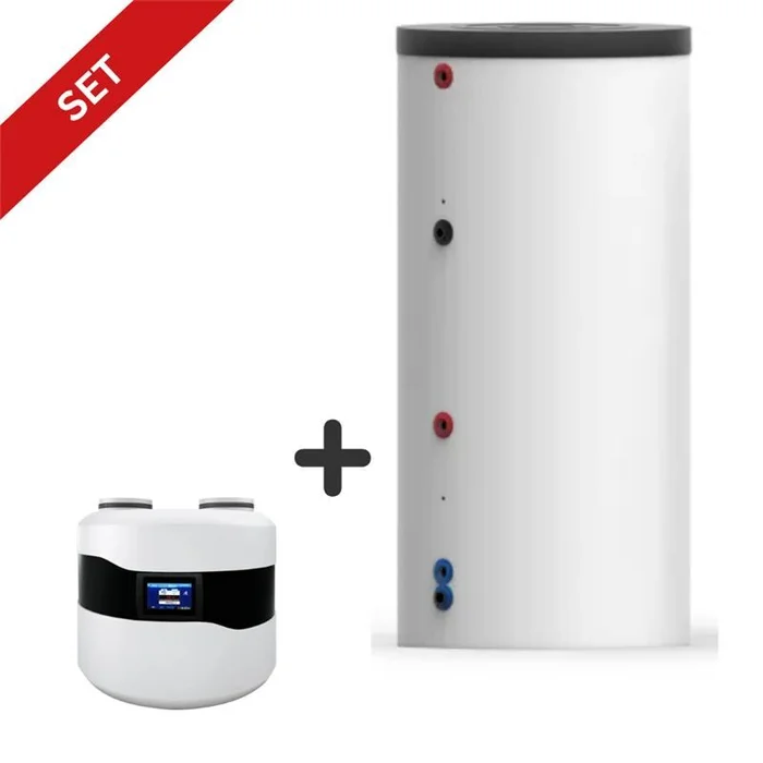 Sunex Wärmepumpenset Gelbi Plus 4,7 kW inkl. 500 L Speicher