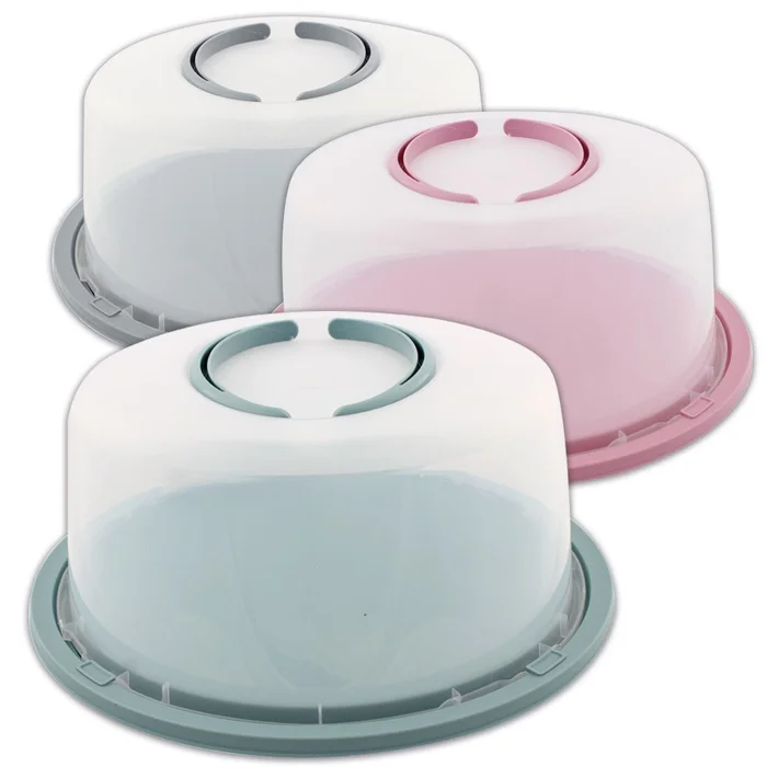 Tortenbehälter mit Griffen, PP, 34×15 cm