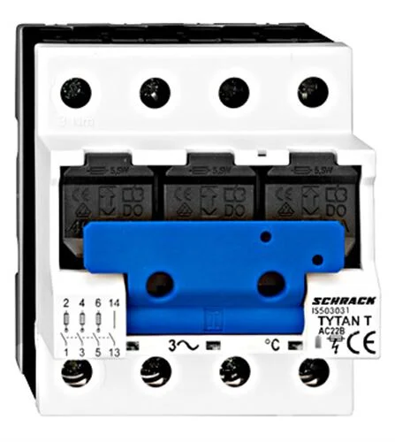 TYTAN T, D02-Lasttrennschalter 3-polig mit Hilfskontakt, 63A